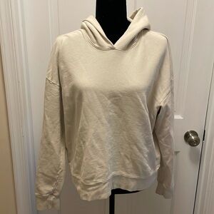 🍋 James Pearce 100% cotton cream pullover hoodie size 4